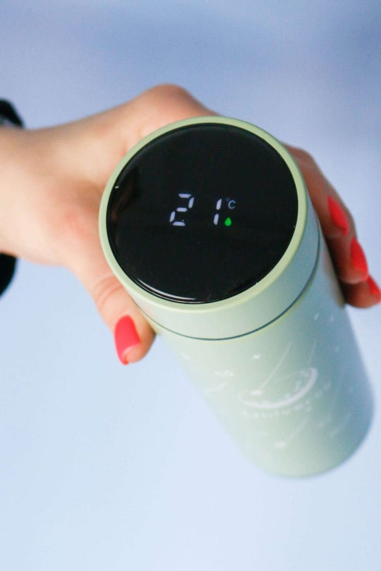 Smart Cup with LED Display – 500ml Stainless Steel Temperature Bottle