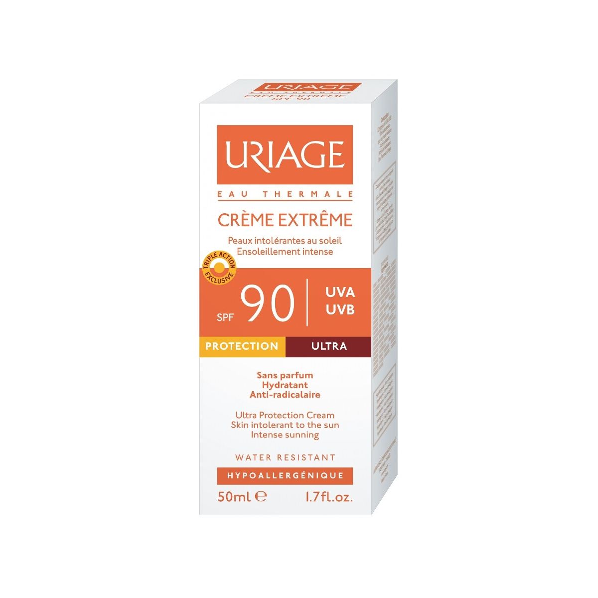 Uriage Crème Extrême Ultra‑High Protection SPF 50+ 50ml Cream