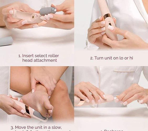 Electric Pedicure Foot File Callus Remover