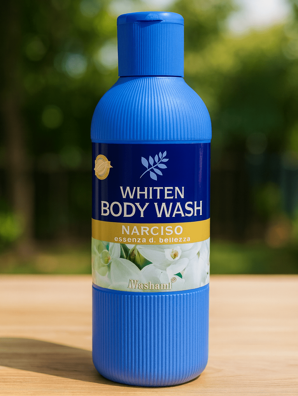 Washami Whiten Body Wash 700ml – Nourishing Ambra Argan Formula