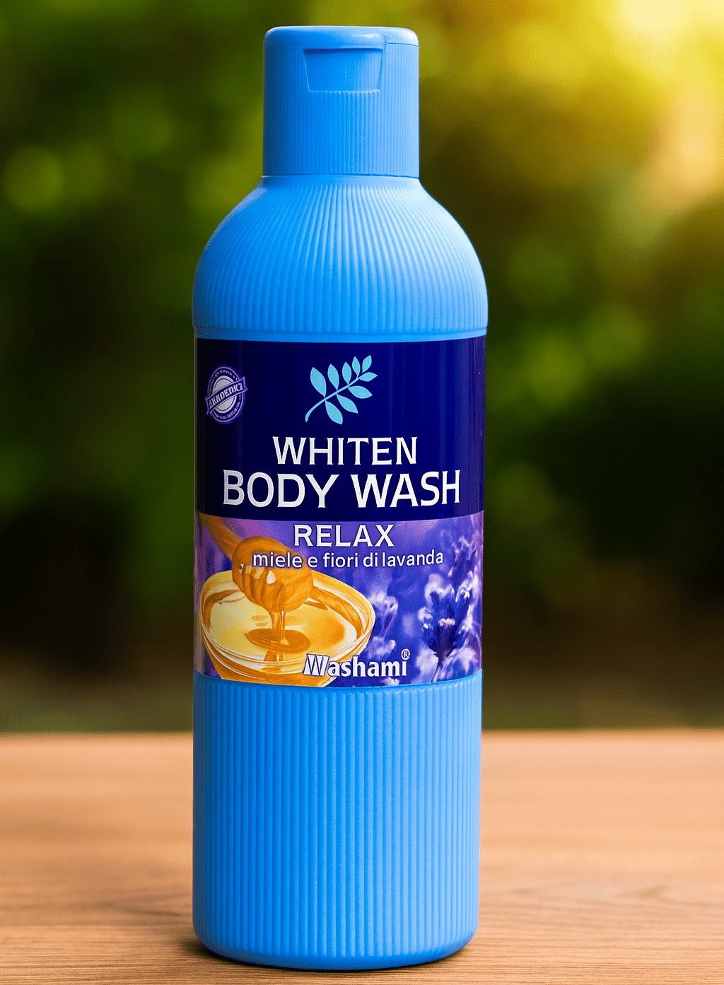 Washami Whiten Body Wash 700ml – Nourishing Ambra Argan Formula